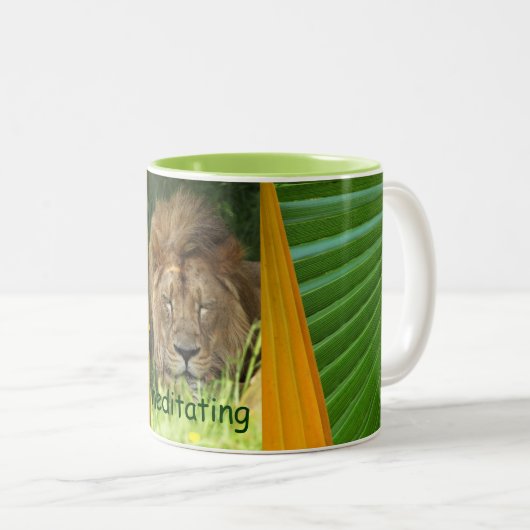 Mediterende mok (Voorkant rechts)