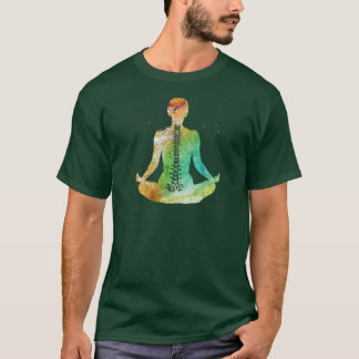 Mediterende vrouw 2 t-shirt