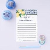 Mediterraan Advies voor Paar Vrijgezellenfeest Kaa Flyer (Enkel)