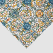 MEDITERRAAN BLOEMEN TEGEL DECOUPAGE TISSUE PAPIER (Detail)