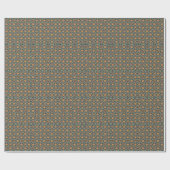 Mediterraan Bloemmotief Cadeaupapier (Vlak)
