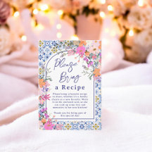 Mediterraan Bloemtegeltjes Bruidsrecept Verzoek