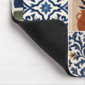 Mediterraan Boho-tegelpatroon Muismat (Hoek)