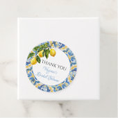 Mediterraan bruidsbad bruidstankje bedankjes labels (In situ)