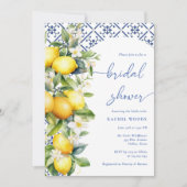 Mediterraan Citroen Foto Vrijgezellenfeest Kaart (Voorkant)