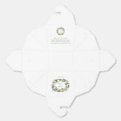 Mediterraan Citroen & Olijf Restjes Zakje Bedankdoosjes (Ongevouwen)