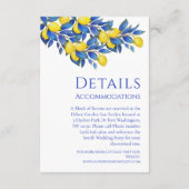 Mediterraan- Citroenen-Trouwdetails- Informatiekaartje (Achterkant)