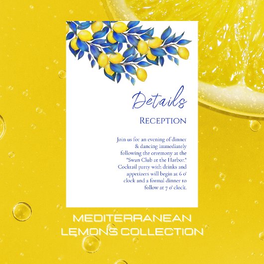 Mediterraan- Citroenen-Trouwdetails- Informatiekaartje