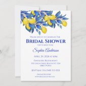 Mediterraan-Citroenen- Vrijgezellenfeest- Kaart (Voorkant)