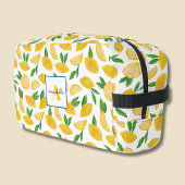 Mediterraan citroenpatroon toilettasje