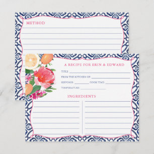 Mediterraan Citrus Bright Floral Recept Kaart