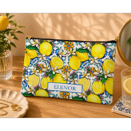 Mediterraan Citrus Citroen Patroon Etui