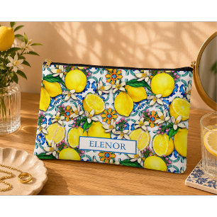 Mediterraan Citrus Citroen Patroon Etui