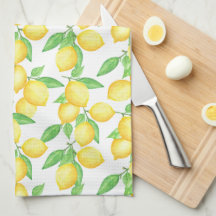 Mediterraan citrus citroenpatroon