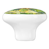 Mediterraan Citrus Glas-in-Lood Keramische Knop (Zijkant)
