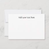 Mediterraan Corsica Frankrijk Elegante Waterverf Kaart (Achterkant)