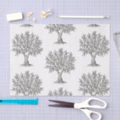 Mediterraan Elegante Olijfboom Botanisch Rustiek Tissuepapier (Craft)
