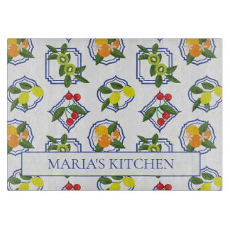 Mediterraan Fruitpatroon Keuken Snijplank