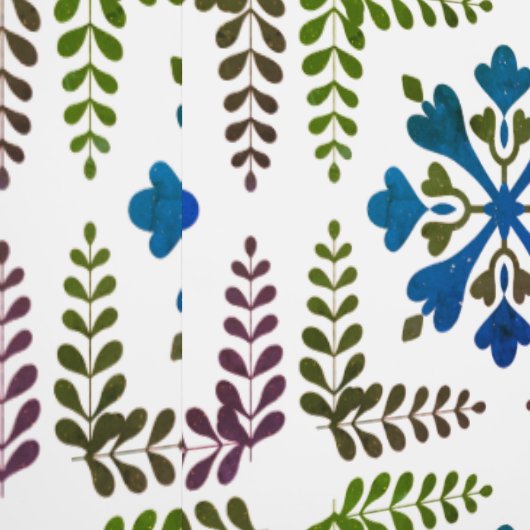 Mediterraan geïnspireerd ontwerp multi kleur behang (Zoom)