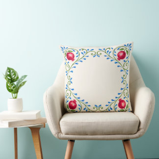 Mediterraan Granaatappel Design Kussen