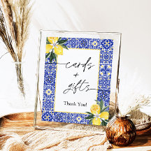 Mediterraan Italiaans Citroen Kaarten en Gif Teken