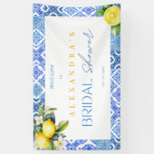 Mediterraan Italiaans Citroen Vrijgezellenfeest Ba Spandoek (Verticaal)