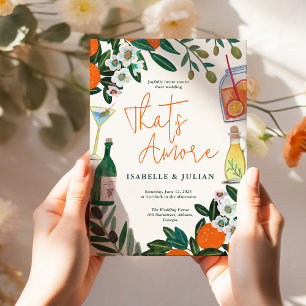 Mediterraan Italiaans Griekenland Lemon White Wedd Kaart