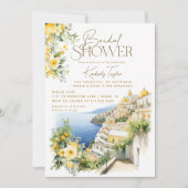 Mediterraan Italië Positano Italiaans Vrijgezellen Kaart (Voorkant)