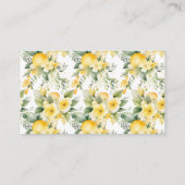 Mediterraan Italië Positano Recept Vrijgezellenfee Informatiekaartje (Achterkant)