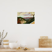 "mediterraan landschap" door Prosper Merimee Poster (Keuken)