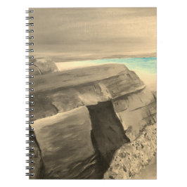 mediterraan landschap notitieboek