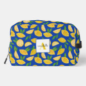 Mediterraan Lemon-patroon Toilettasje (Achterkant)