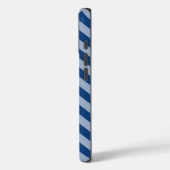 Mediterraan Marokkaans Moods Chevrons met Monogram Case-Mate iPhone Case (Achterkant / Links)