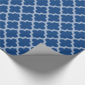 Mediterraan Marokkaans Moods Quatrefoil Cadeaupapier (Hoek)