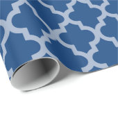 Mediterraan Marokkaans Moods Quatrefoil Cadeaupapier (Rol Hoek)