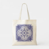 mediterraan mozaïek tote bag (Achterkant)