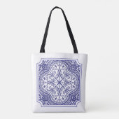 mediterraan mozaïek tote bag (Achterkant)
