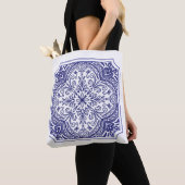 mediterraan mozaïek tote bag (Dichtbij)