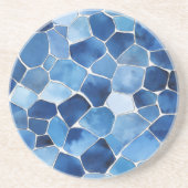 Mediterraan mozaïek zandsteen Onderzetter (Voorkant)
