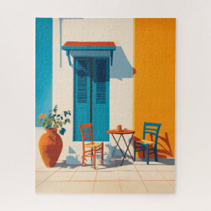 Mediterraan ochtendterras Bliss Legpuzzel