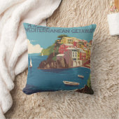 mediterraan reisontwerp kussen (Deken)