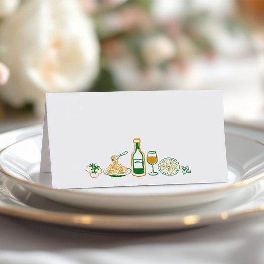 Mediterraan Rustiek Italiaans  Plaatskaartje