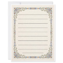 Mediterraan tegel schrijfpapier briefpapier