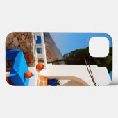 Mediterraan Terras Uitzicht Case-Mate iPhone Case (Achterkant (horizontaal))