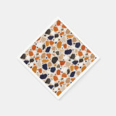 Mediterraan Terrazzo Abstract Ontwerp Servet (Hoek)