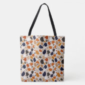 Mediterraan Terrazzo Abstract Ontwerp Tote Bag (Voorkant)