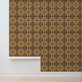 Mediterraan Vintage Sierlijk Tegelpatroon Behang