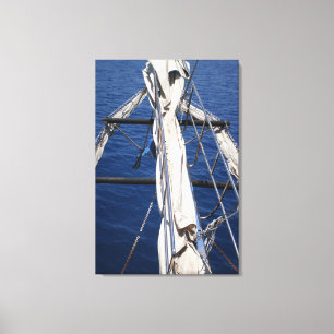 Mediterraan zee canvas afdruk