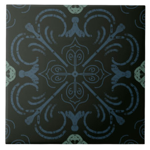 Mediterraan Zee Foam Blue - home decor accent Tegeltje