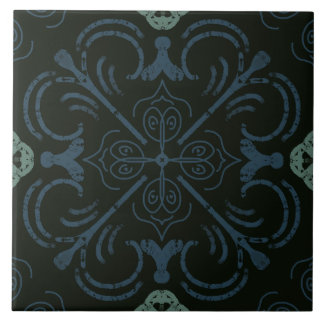 Mediterraan Zee Foam Blue - home decor accent Tegeltje